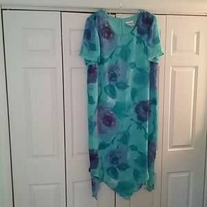 Watercolor dress